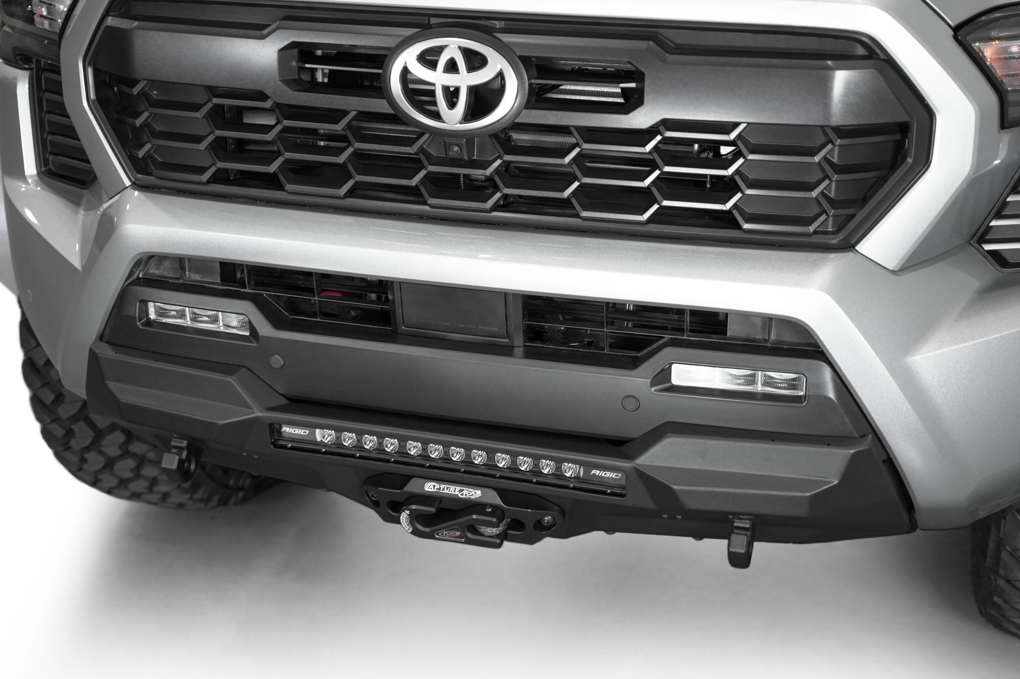 2024 Toyota Tacoma Stealth Center Mount Winch Front Bumper