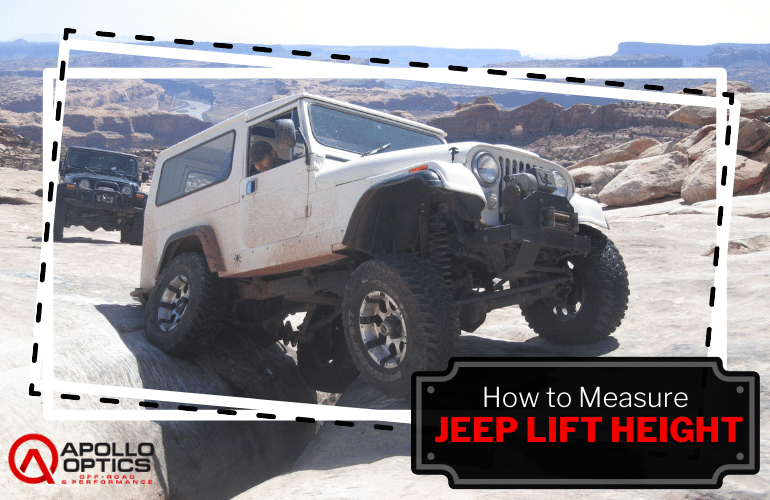 How to Measure Jeep Lift Height