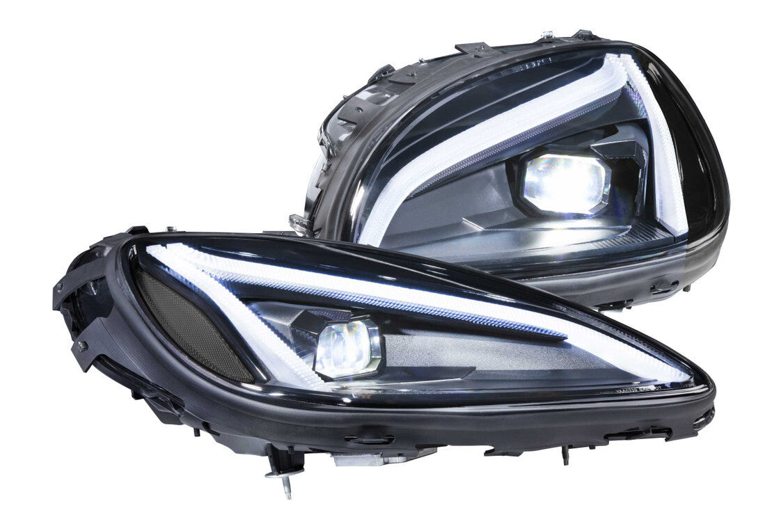Morimoto XB LED Headlights: Corvette C6 (05-13) (C8 Style-Set)