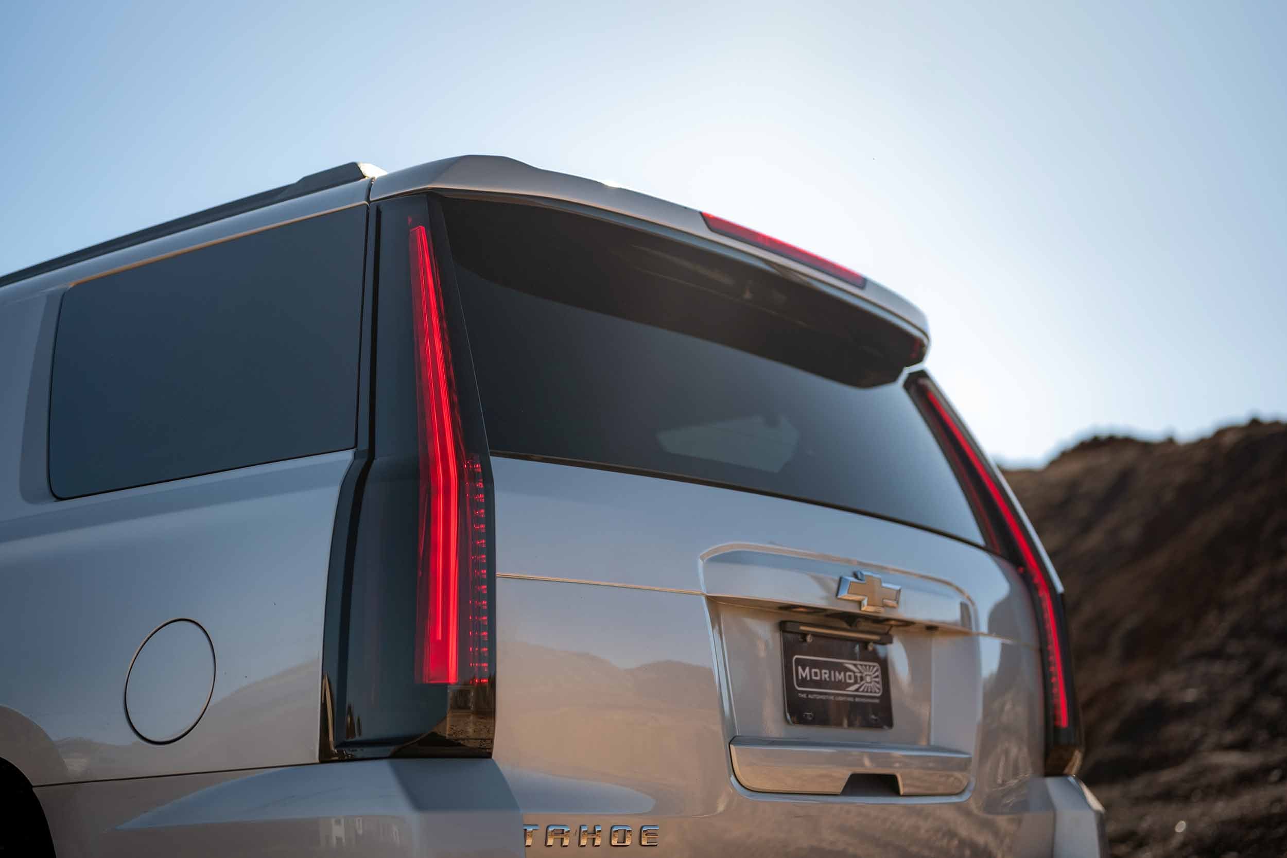Morimoto XB LED Tail Lights: 2015-2020 Chevrolet Tahoe/Suburban (Pair / Smoked)