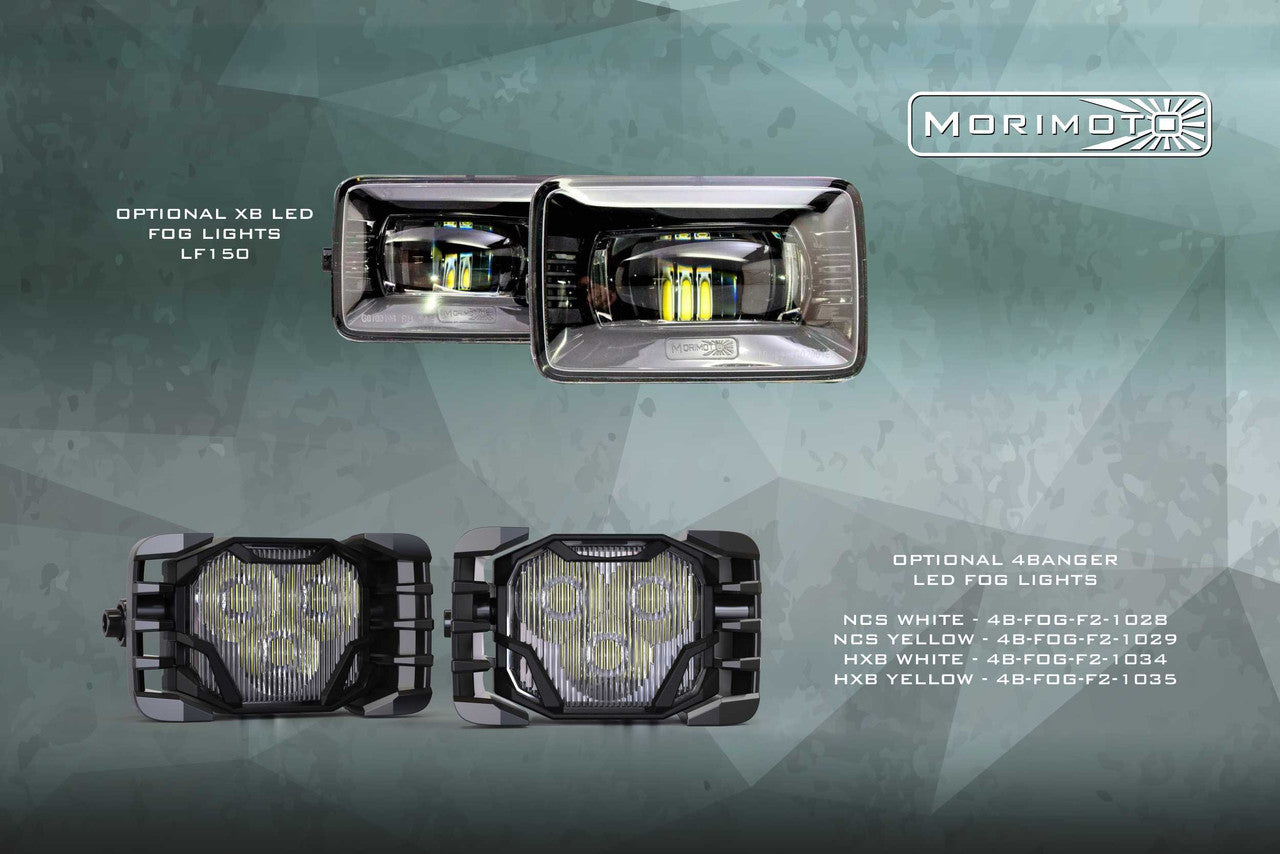 Morimoto XB LED Headlights: Ford Super Duty (2020+) (Pair - ASM)