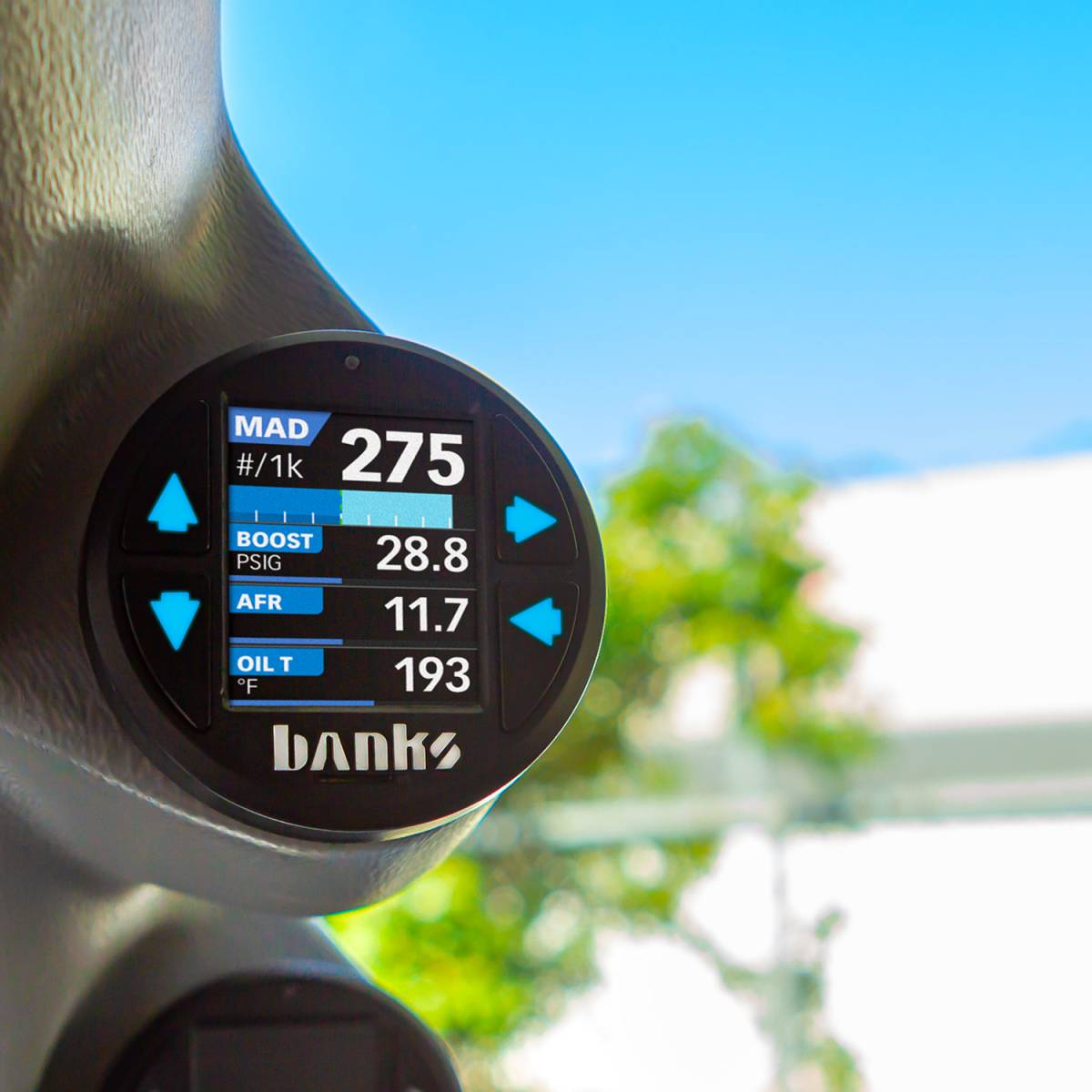 Derringer Tuner w/DataMonster includes ActiveSafety and Banks iDash 1.8 DataMonster for 14-18 Ram 1500 3.0L EcoDiesel and Grand Cherokee 3.0L EcoDiesel Banks Power