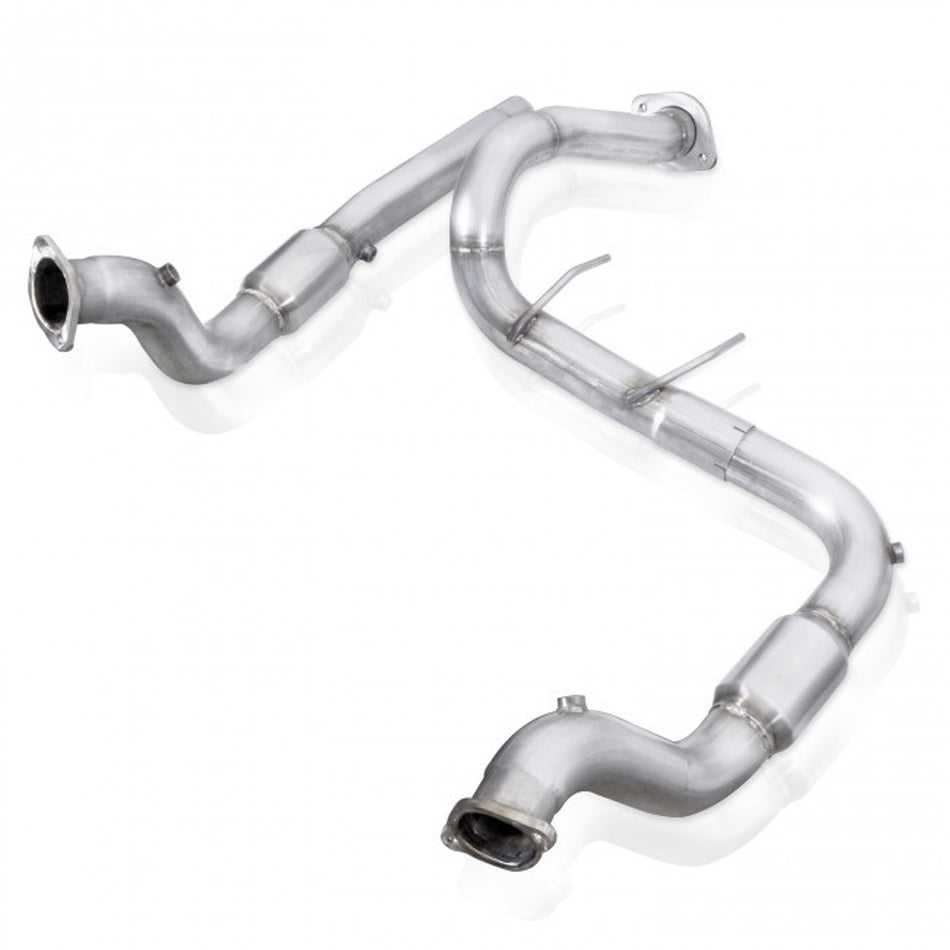 Stainless Works 17-20 F-150 Raptor Catted Downpipe Factory Connect
