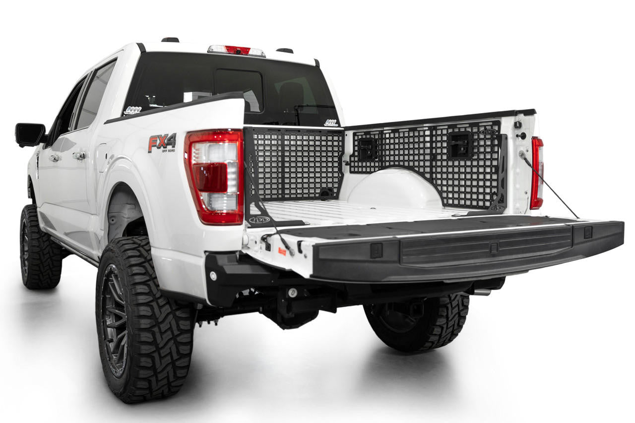 Addictive Desert Designs 2021+ Ford F-150 & Raptor Bed Side Molle Panels, Driver and Passenger Front AC1904701NA 