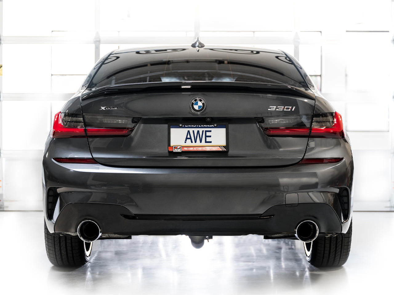 AWE Tuning AWE Touring Edition Axle Back Exhaust for BMW G2X 330i/430i - Chrome Silver 3015-32429 