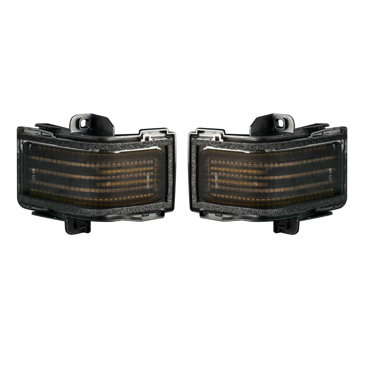 2017-2022 Ford Super Duty LED Mirror Lights (Pair), Smoked