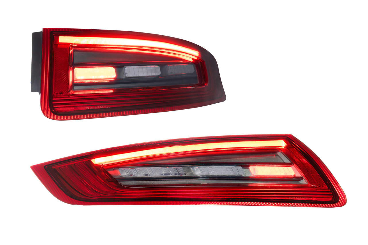 Morimoto XB LED Tail Lights: Porsche 997.1 (05-08) (Red / Smoked) VAR-LF740 
