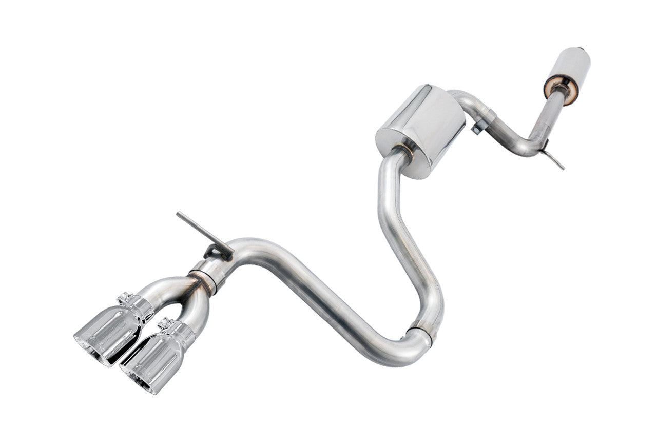 AWE Touring Edition Exhaust for VW MK7 Golf 1.8T - Chrome Silver Tips (90mm)