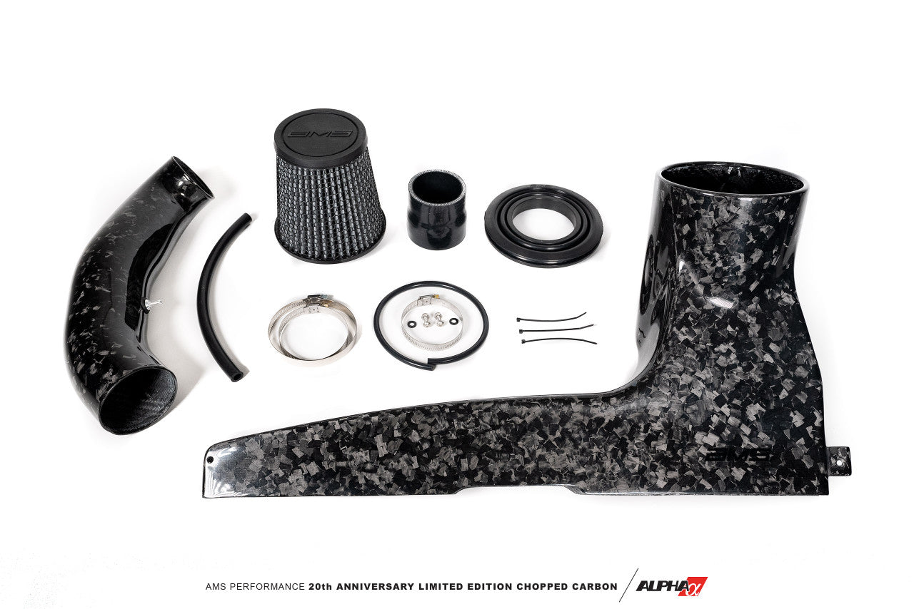 AMS Performance MK7 Golf R Chopped Carbon Fiber Intake (Forged Carbon)
