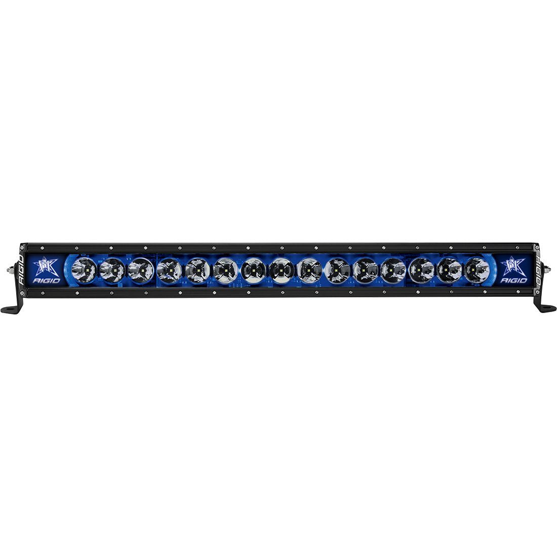 RIGID Industries Radiance Plus LED Light Bar, Broad-Spot Optic, 30 Inch With Blue Backlight