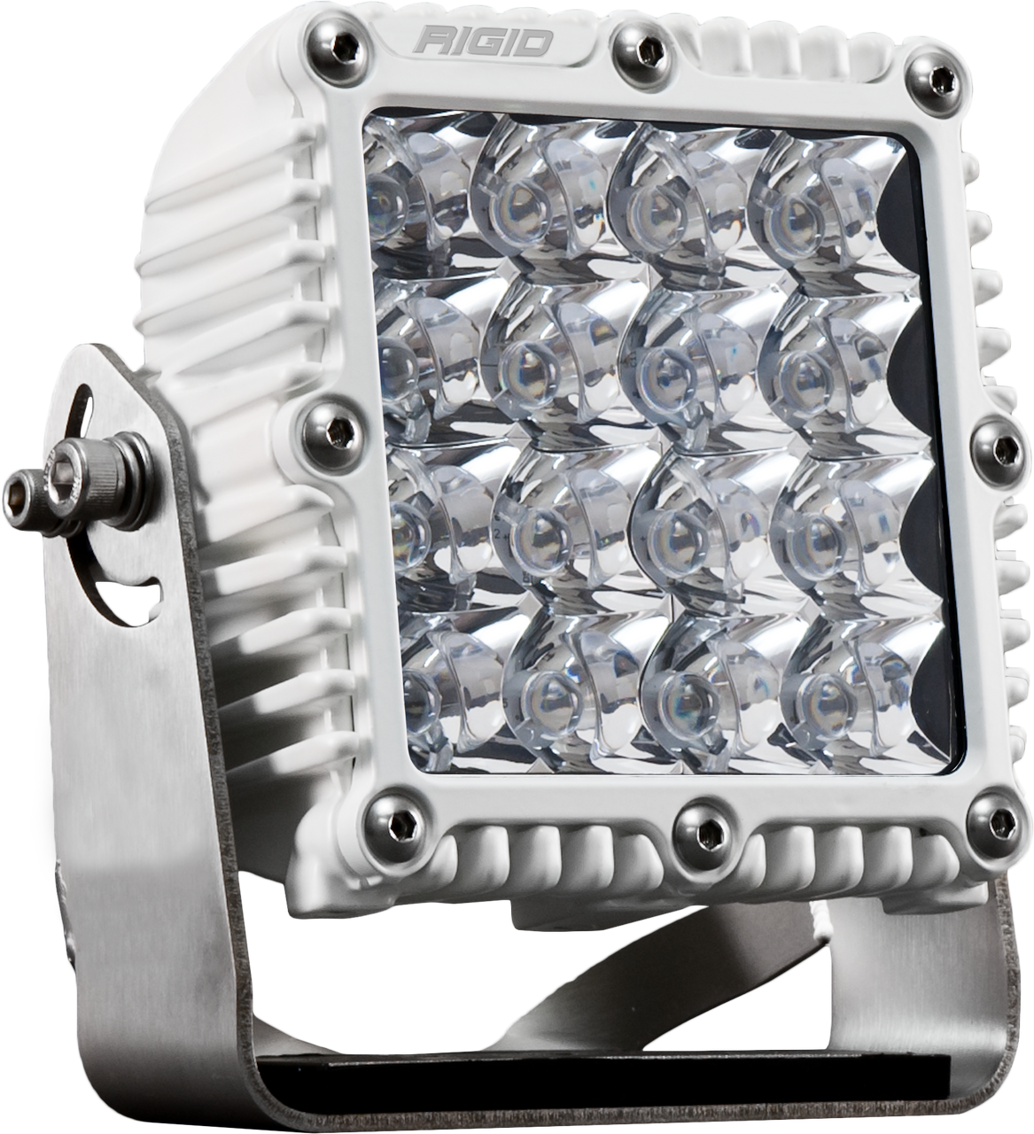 RIGID Industries Q-Series PRO LED Light, Spot Optic, White Housing, Single
