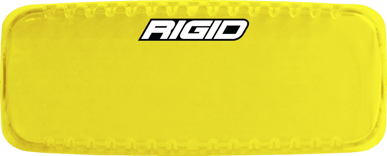 RIGID Industries Light Cover For SR-Q Series LED Lights, Amber, Single