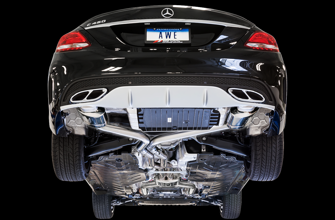 AWE Touring Edition Exhaust for Mercedes-Benz W205 AMG C43 - C450 - C400