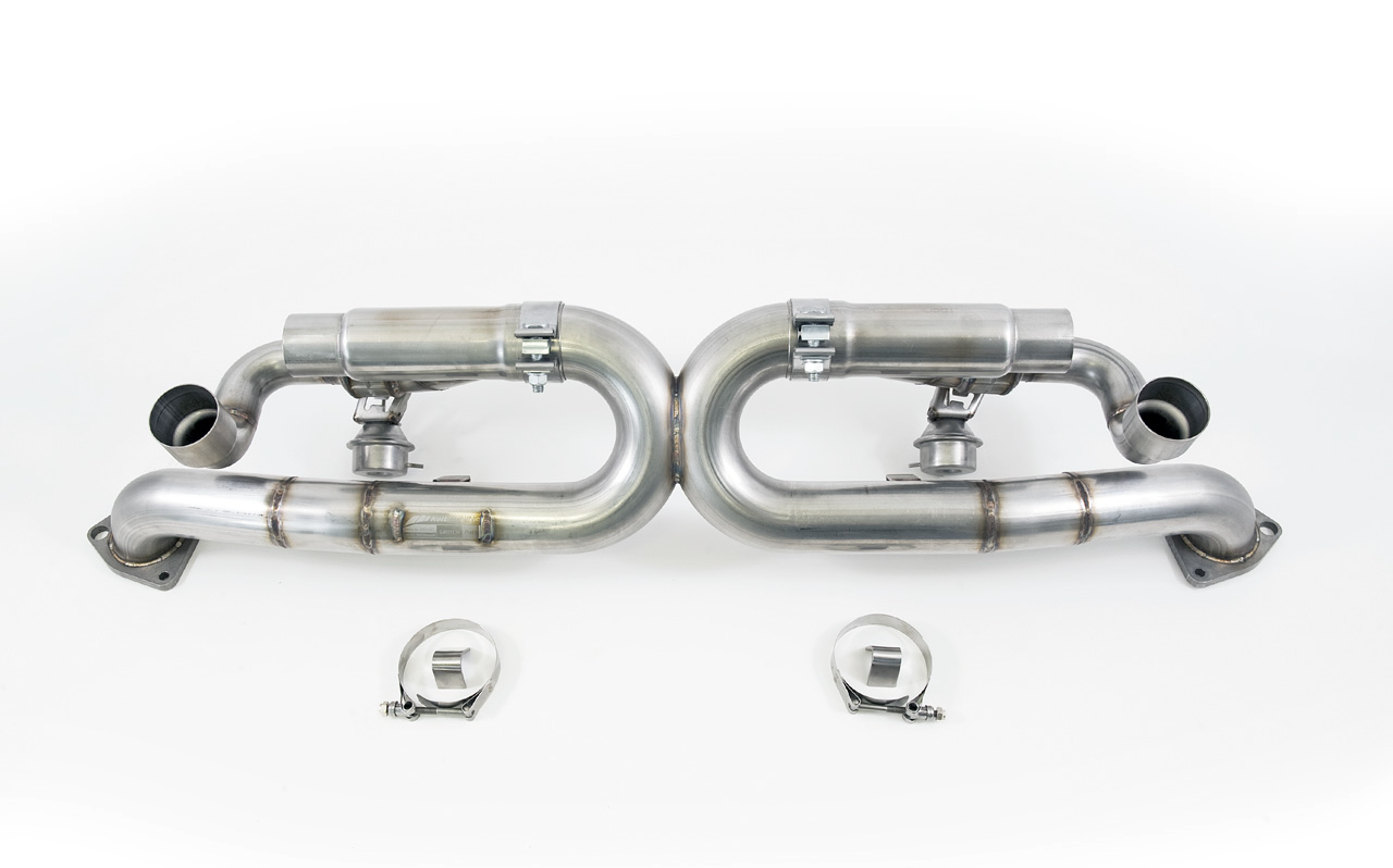 AWE SwitchPath Exhaust for Porsche 991 - PSE cars - Chrome Silver Tips