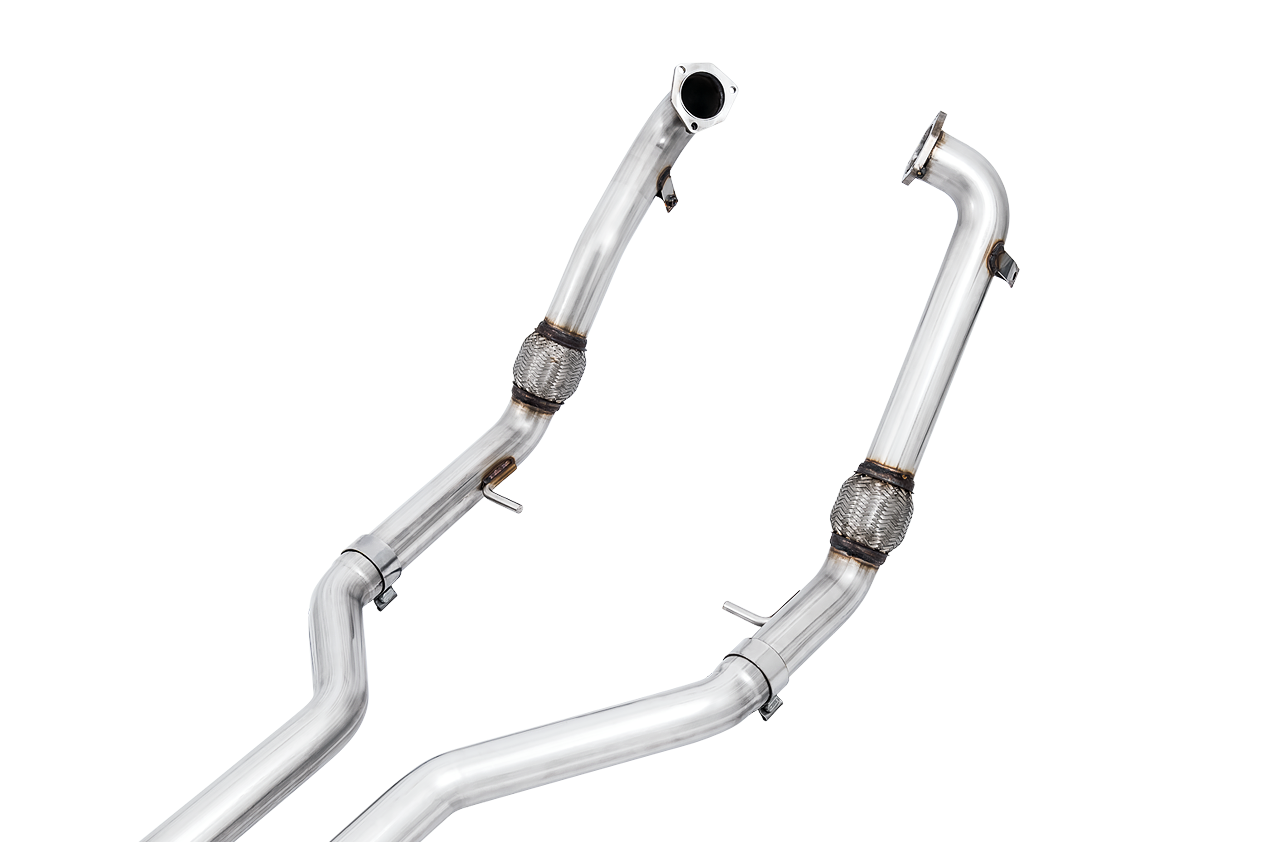 AWE SwitchPath Exhaust for Audi B9 S5 Coupe - Diamond Black 102mm Tips
