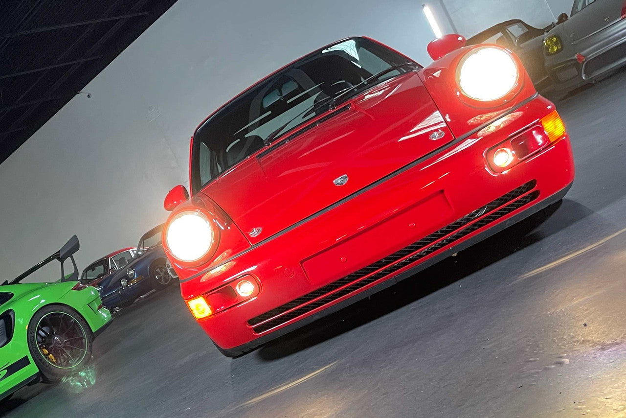 Morimoto XB LED Fogs: Type Porsche 964 (Pair - Paintable)