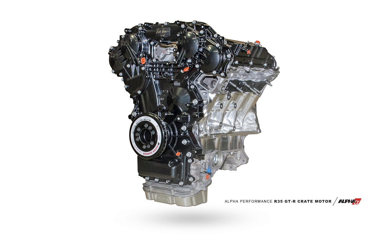 AMS Performance Alpha Performance Nissan R35 GT-R OMEGA-Spec Billet Block 4.0L VR38 Crate Engine