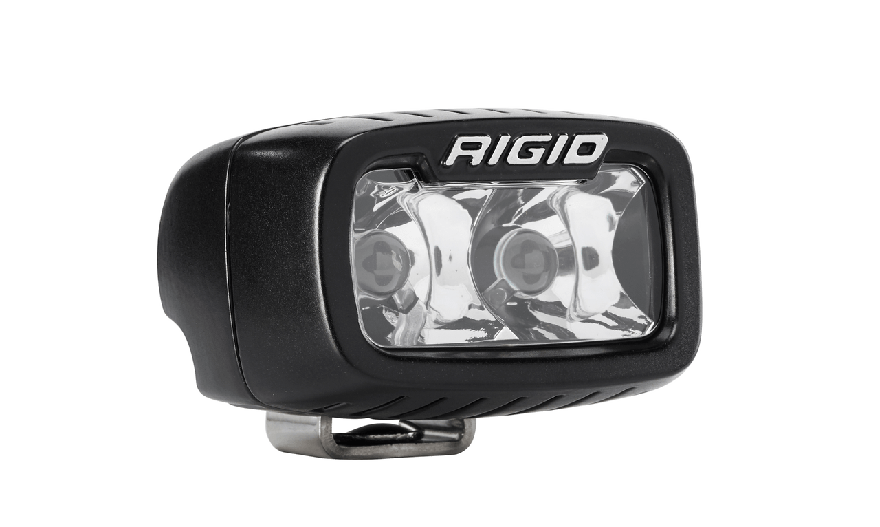 RIGID Industries SR-M Series PRO, Spot Optic, Surface Mount, Black Housing, Single