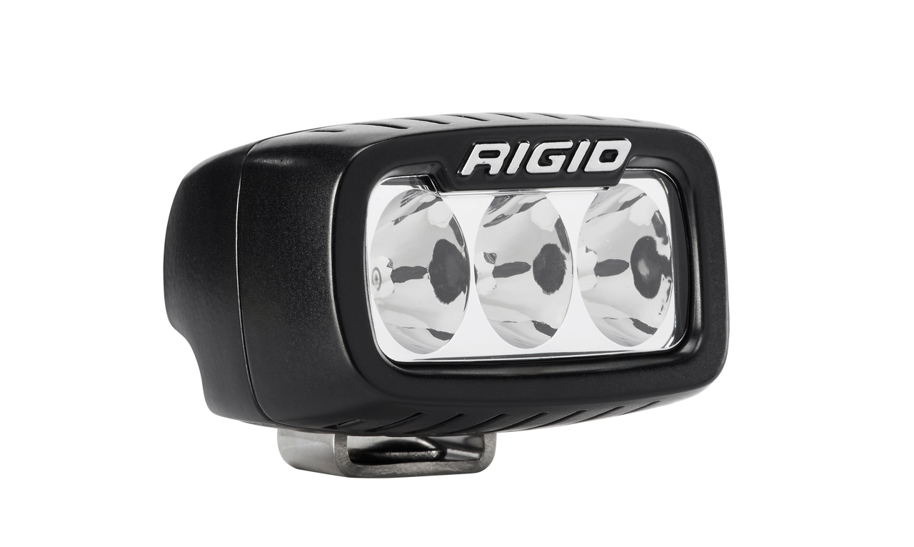 RIGID Industries SR-M Series PRO, Driving Optic, Surface Mount, Black Housing, Single