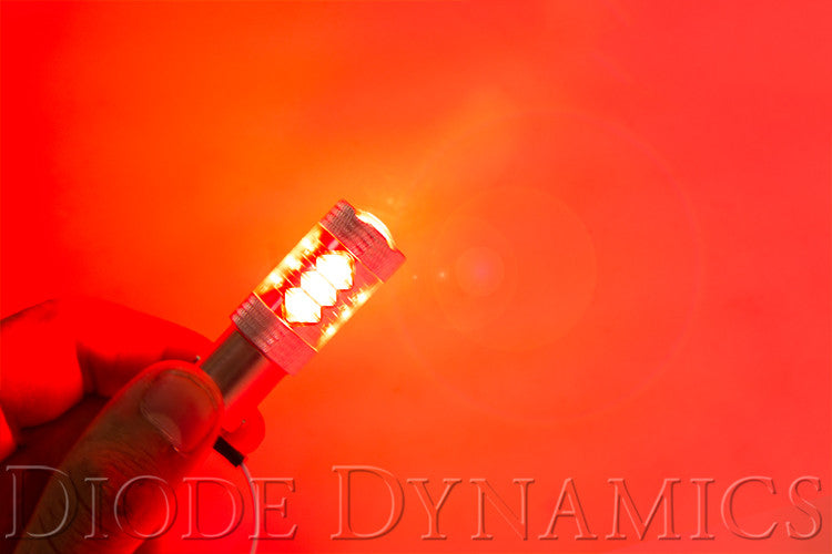 Diode Dynamics 1157 LED Bulb XP80 LED Red Single
