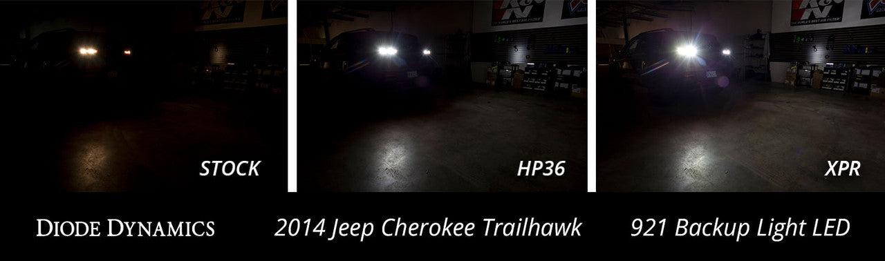 Diode Dynamics Backup LEDs for 2014-2020 Jeep Cherokee (Pair) HP5 (92 Lumens)
