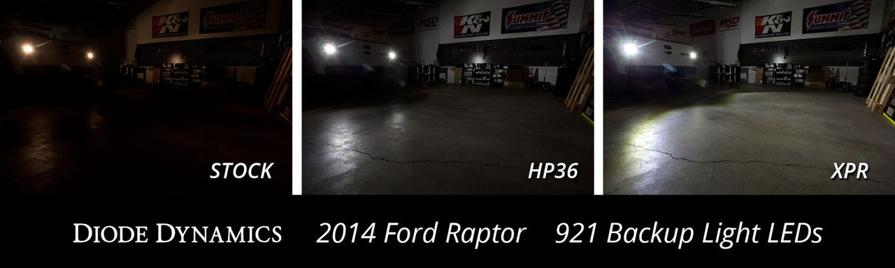 Diode Dynamics Backup LEDs for 2010-2014 Ford SVT Raptor (Pair) HP36 (210 Lumens)