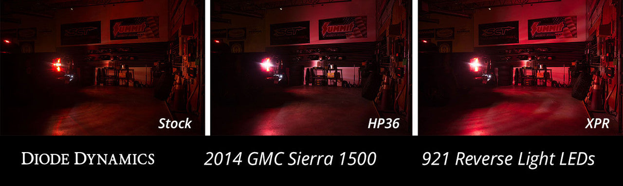 Diode Dynamics Backup LEDs for 2014-2021 GMC Sierra 1500 (Pair), HP36 (210 lumens)