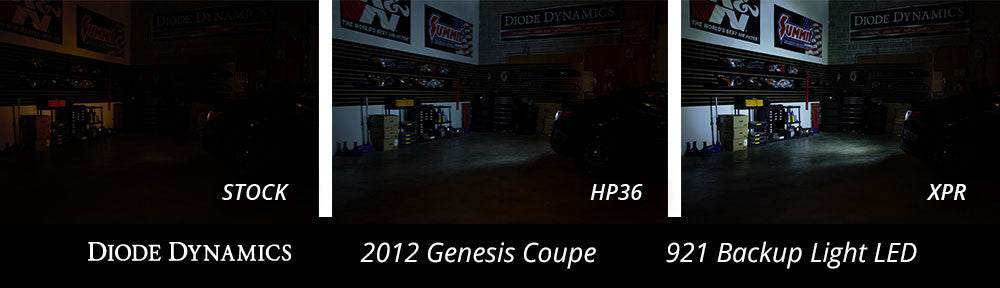 Diode Dynamics Backup LEDs for 2009-2015 Hyundai Genesis Sedan (Pair) HP36 (210 Lumens)