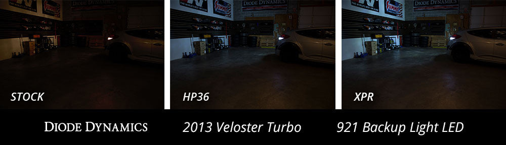 Diode Dynamics Backup LEDs for 2013-2016 Hyundai Veloster Turbo (Pair) HP36 (210 Lumens)
