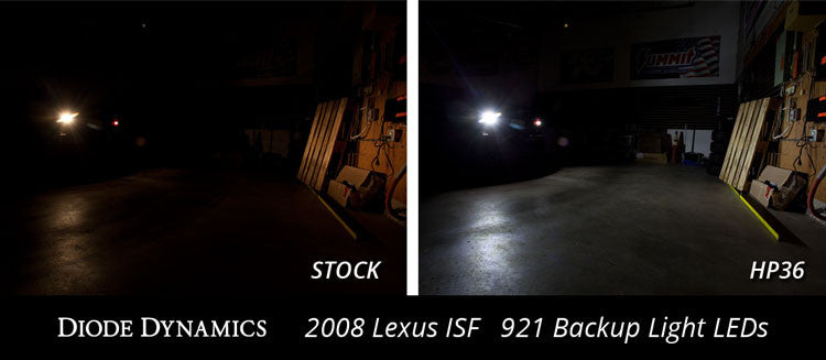 Diode Dynamics Backup LEDs for 2008-2014 Lexus IS F (Pair) HP36 (210 Lumens)