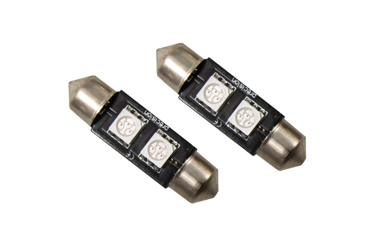 Diode Dynamics 36mm SMF2 LED Bulb Amber Pair