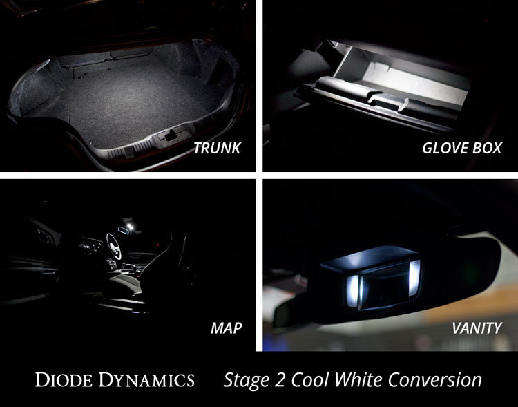 Diode Dynamics Mustang Interior Light Kit 15-17 Mustang Stage 1 Blue
