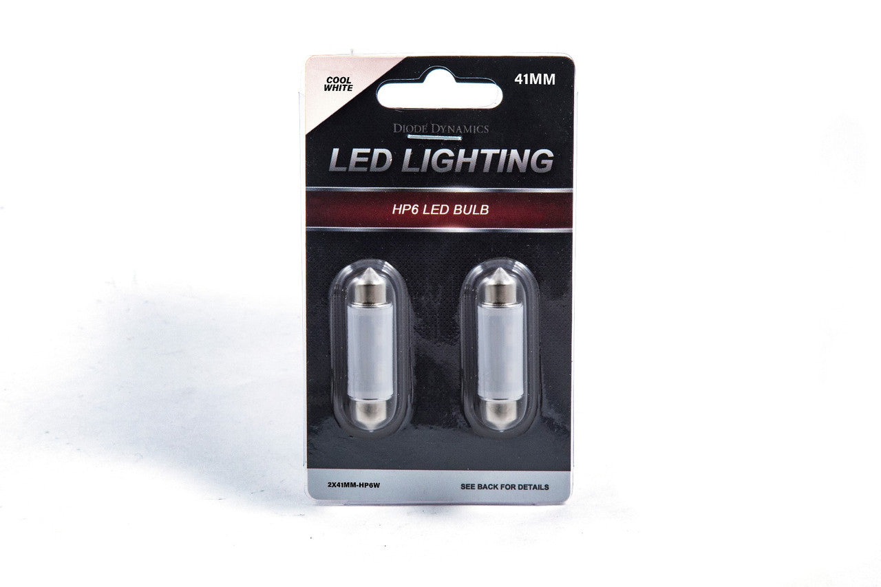 Diode Dynamics 41mm HP6 LED Bulb Red Pair