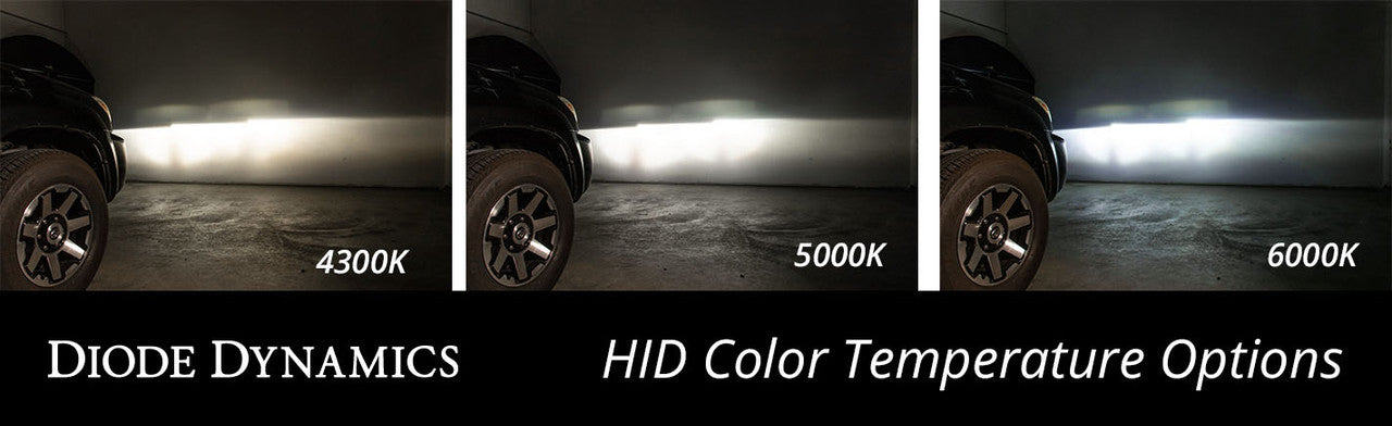 Diode Dynamics Replacement OEM HID Bulbs for 2017 Kia Forte Sedan Pair 5000K