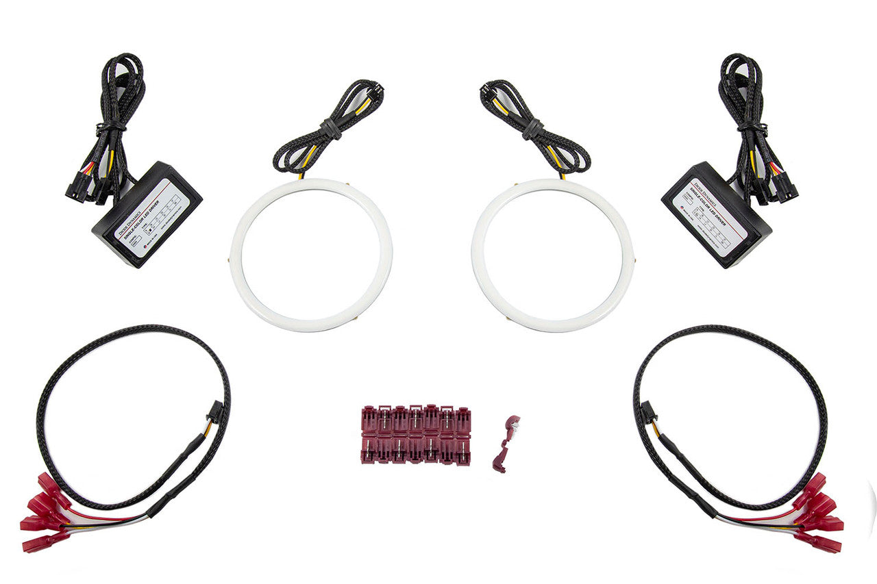 Diode Dynamics Halo Lights LED 50mm Switchback Pair