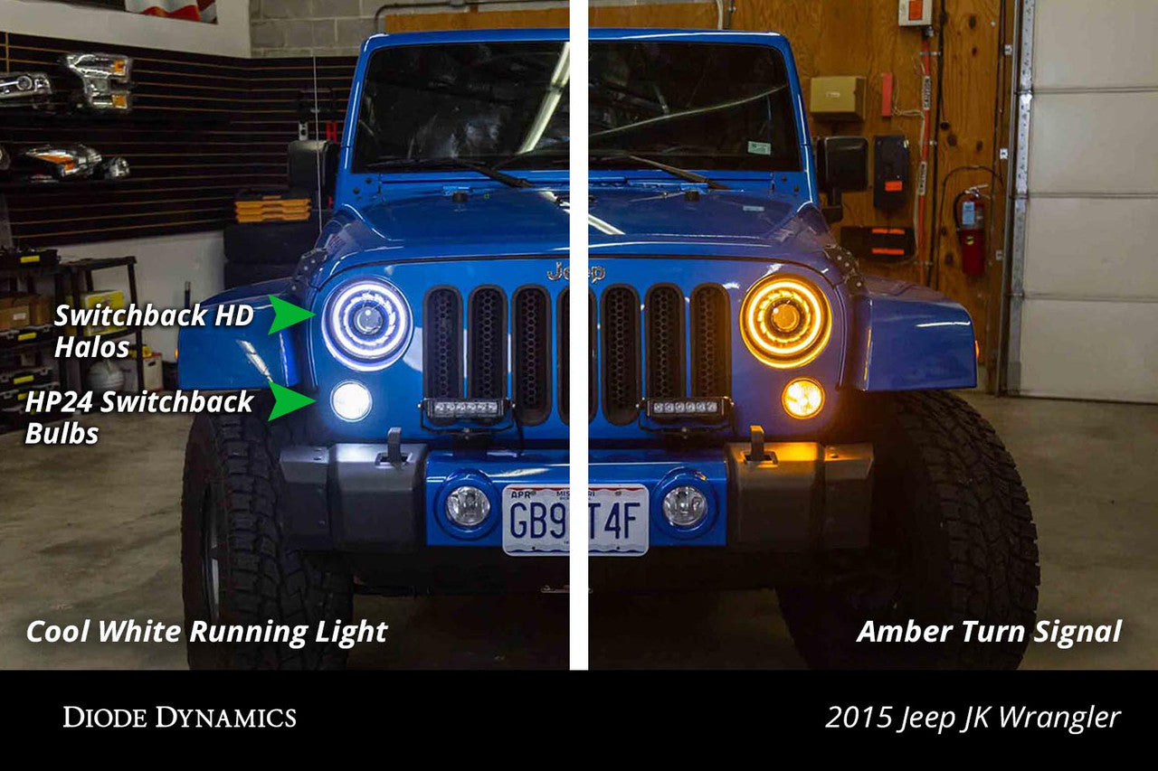 Diode Dynamics Halo Lights LED 185mm Switchback Pair