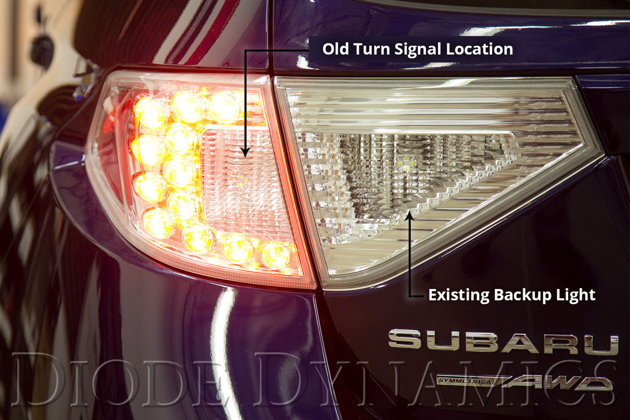 Diode Dynamics 2008-2014 Subaru WRX-STIHatchback Tail as Turn