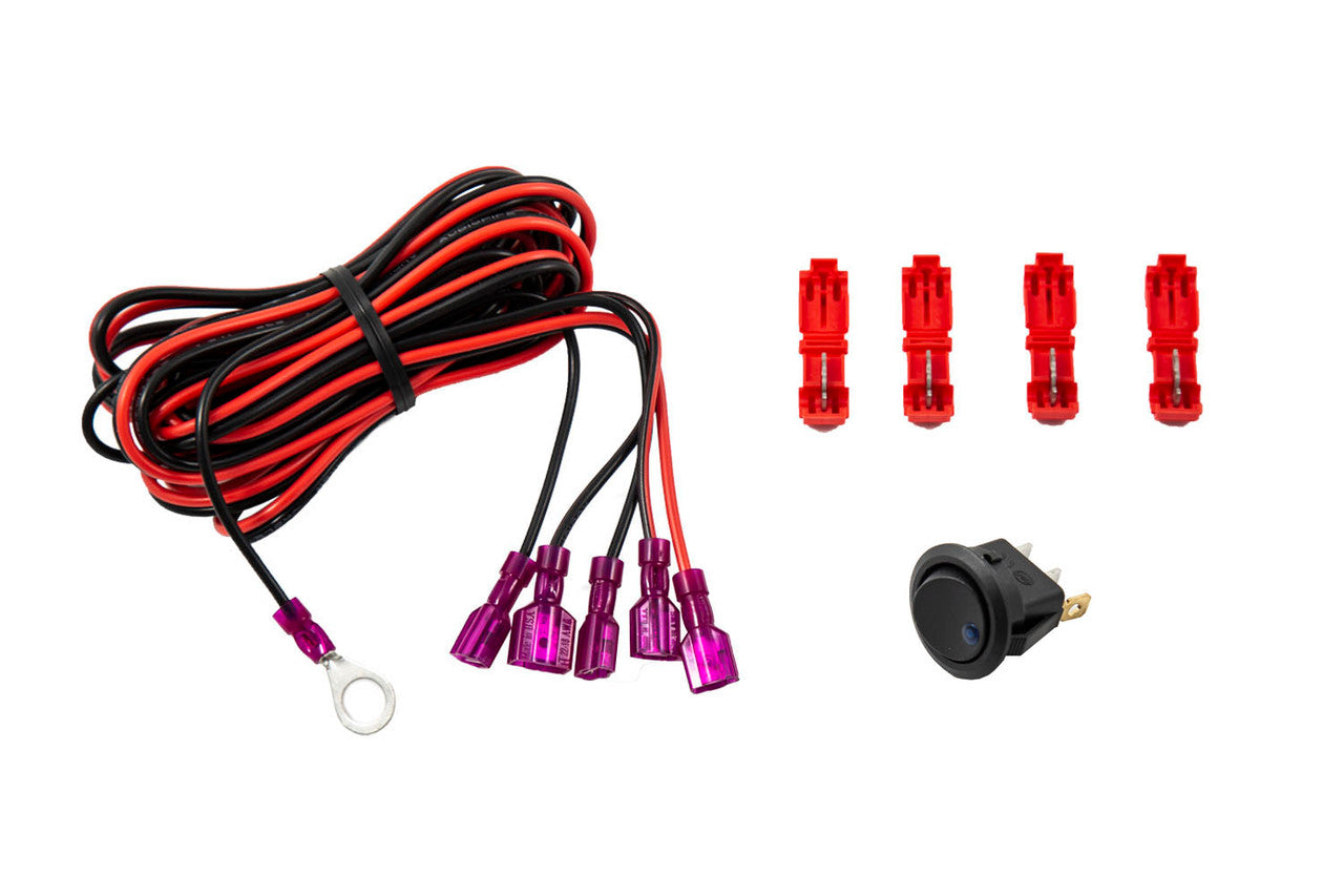 Diode Dynamics Add-on LED Switch Kit Blue