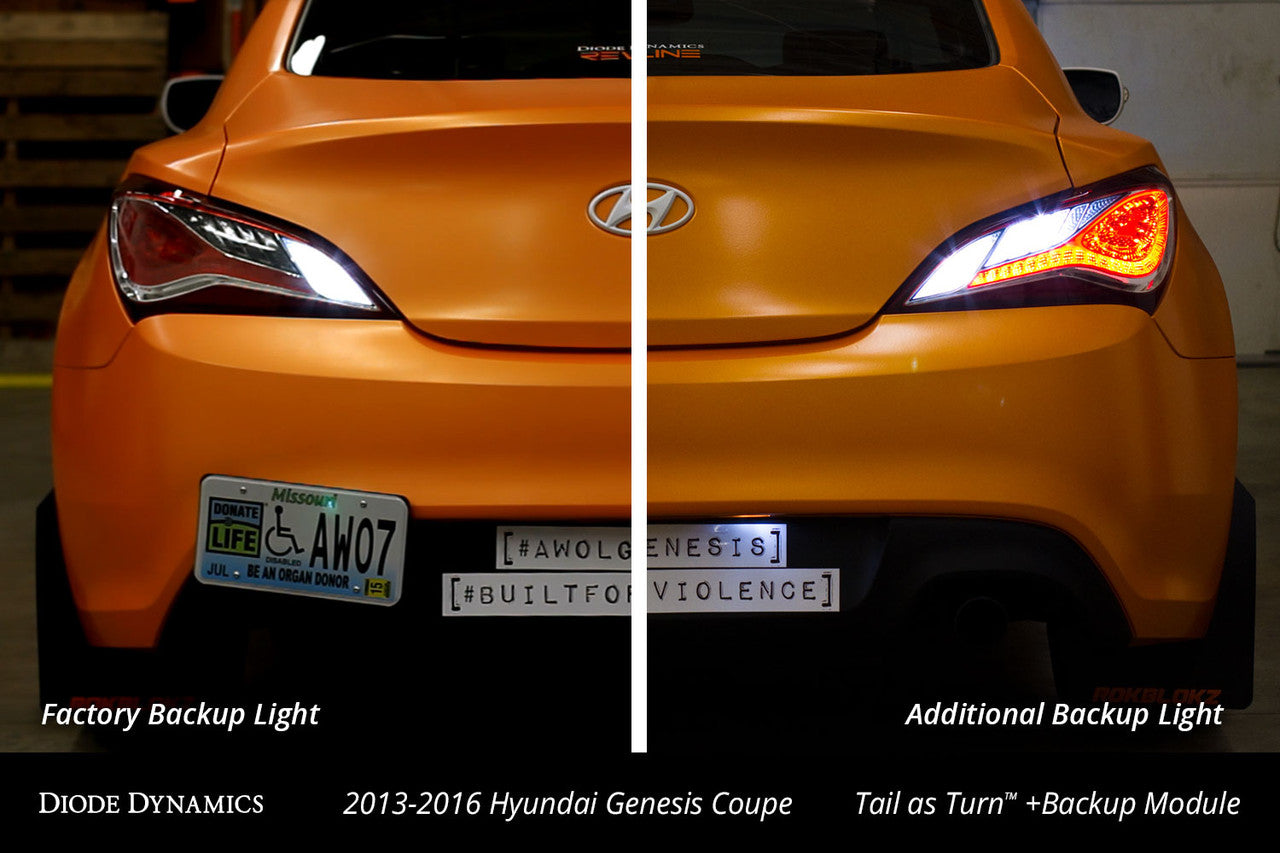 Diode Dynamics Hyundai Genesis Coupe Tail as Turn Kit w- Backup Stage 1