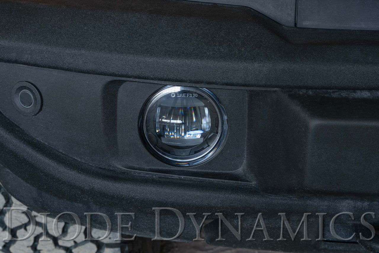 Diode Dynamics Elite Series Fog Lamps for 2019-2022 Ford Ranger Pair Yellow 3000K