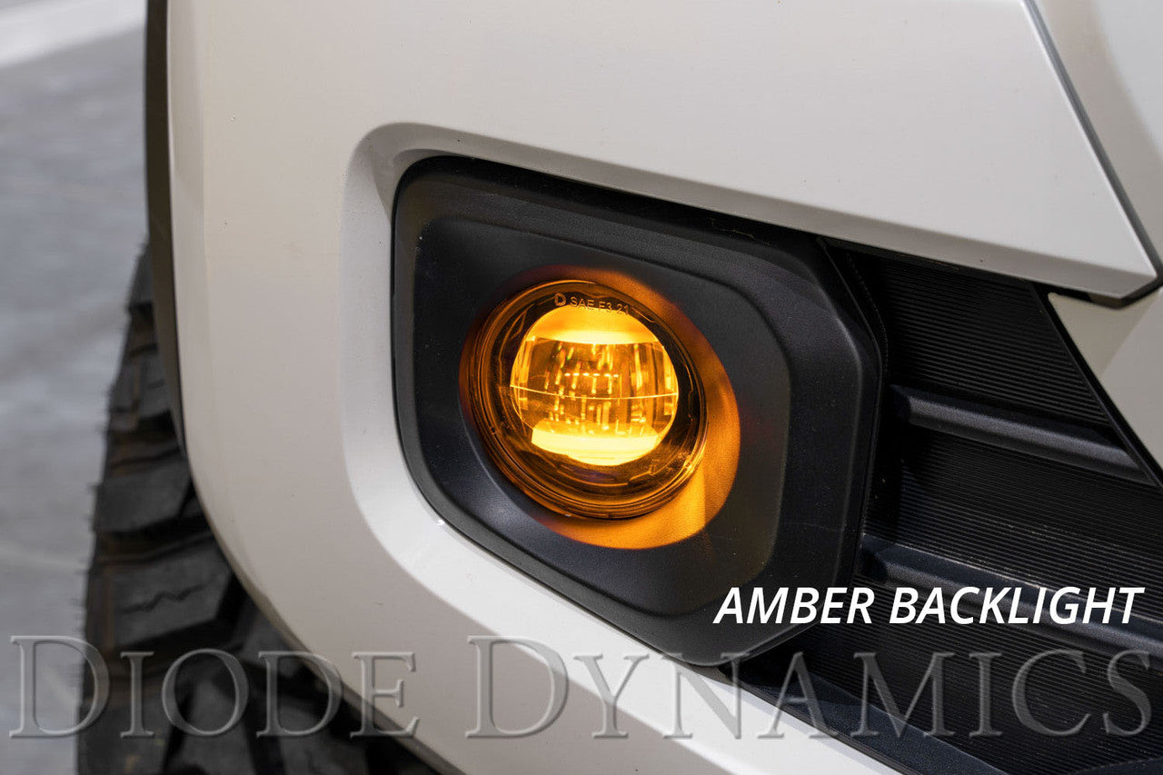 Diode Dynamics Elite Series Fog Lamps for 2013-2018 Lexus ES300h Pair Yellow 3000K
