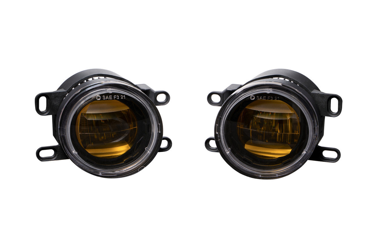 Diode Dynamics Elite Series Fog Lamps for 2011-2013 Lexus IS350 Pair Yellow 3000K