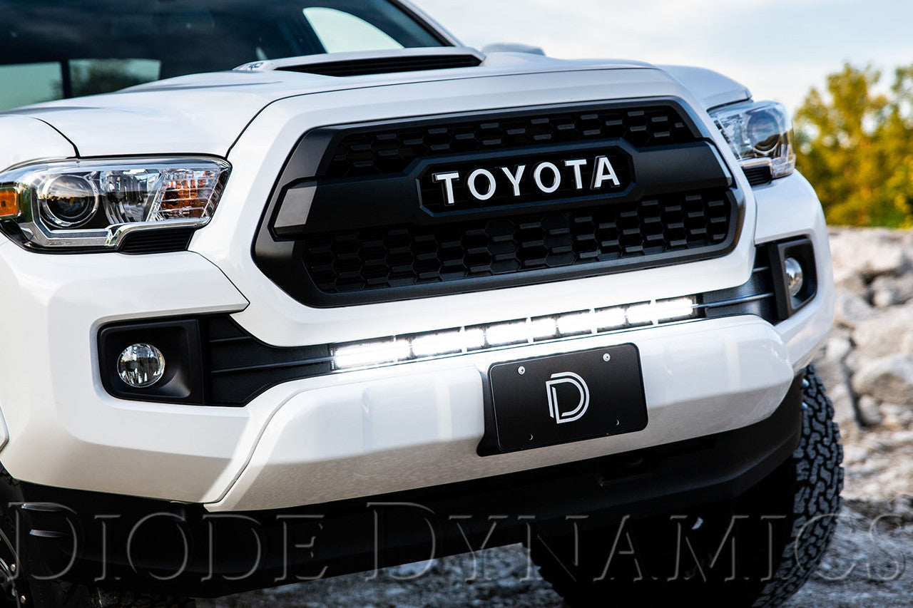 Diode Dynamics SS30 Stealth Lightbar Kit for 2016-2021 Toyota Tacoma, Amber Driving