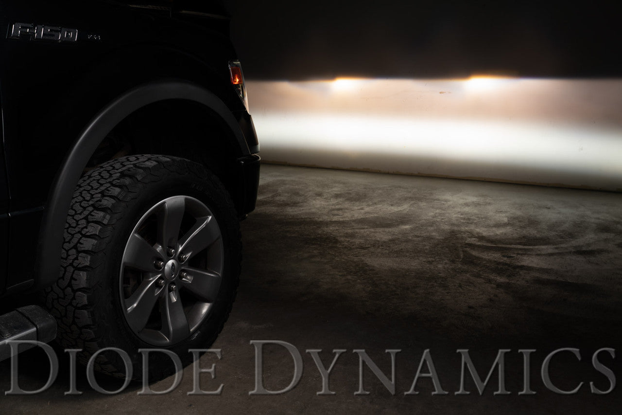 Diode Dynamics SS3 LED Fog Light Kit for 2011-2014 Ford F150 White SAE-DOT Fog Sport