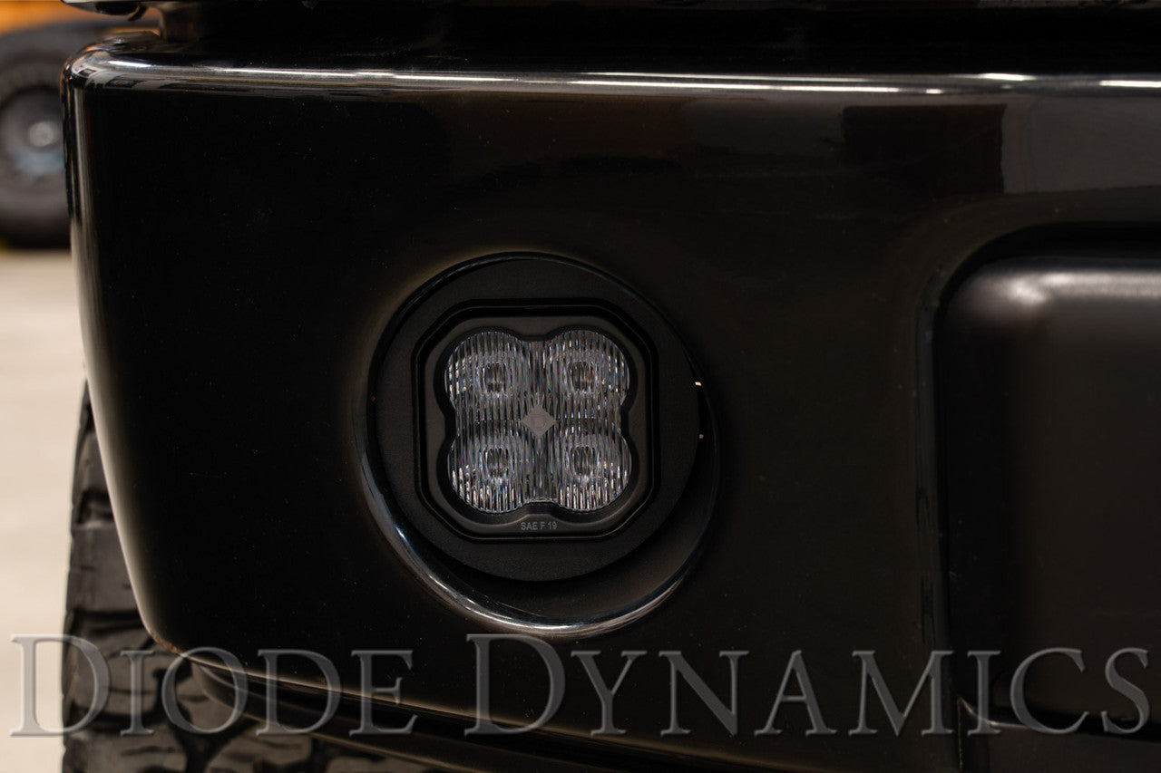 Diode Dynamics SS3 LED Fog Light Kit for 2003-2006 Dodge Viper Yellow SAE-DOT Fog Sport