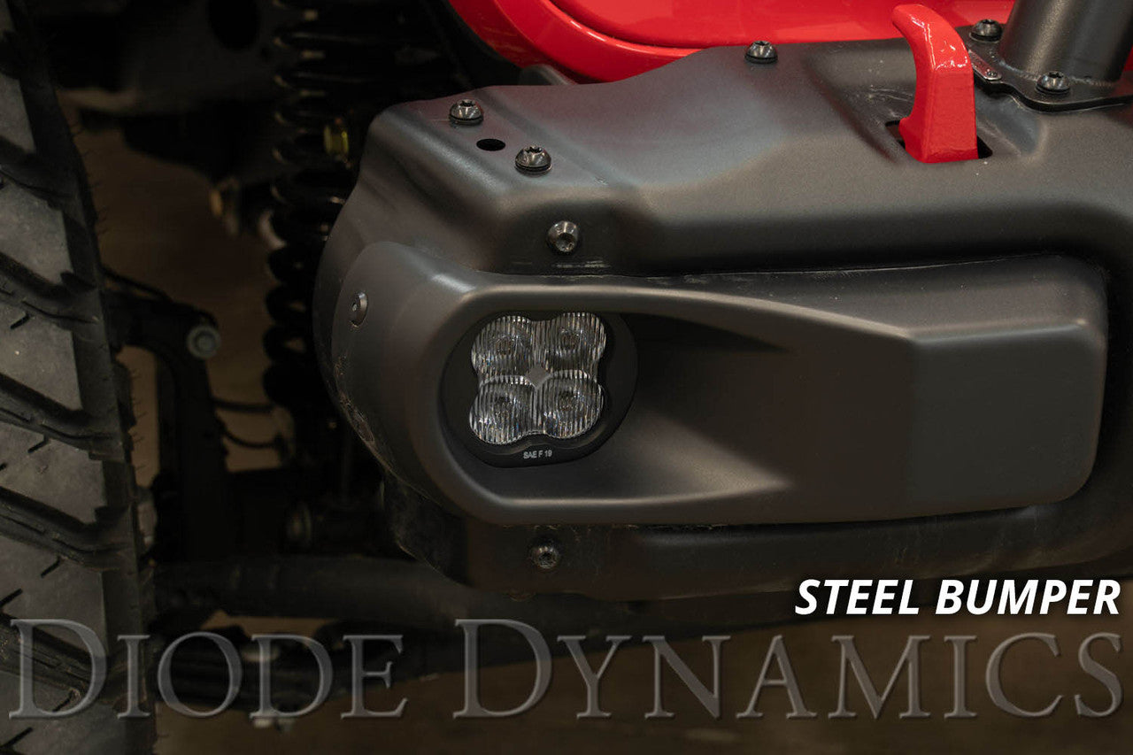 Diode Dynamics SS3 LED Fog Light Kit for 2020-2021 Jeep Gladiator, White SAE-DOT Driving Pro