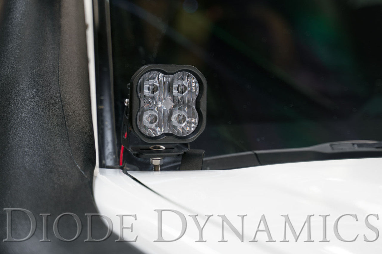 Diode Dynamics SS3 LED Ditch Light Kit for 2016-2021 Toyota Tacoma, Sport White Combo