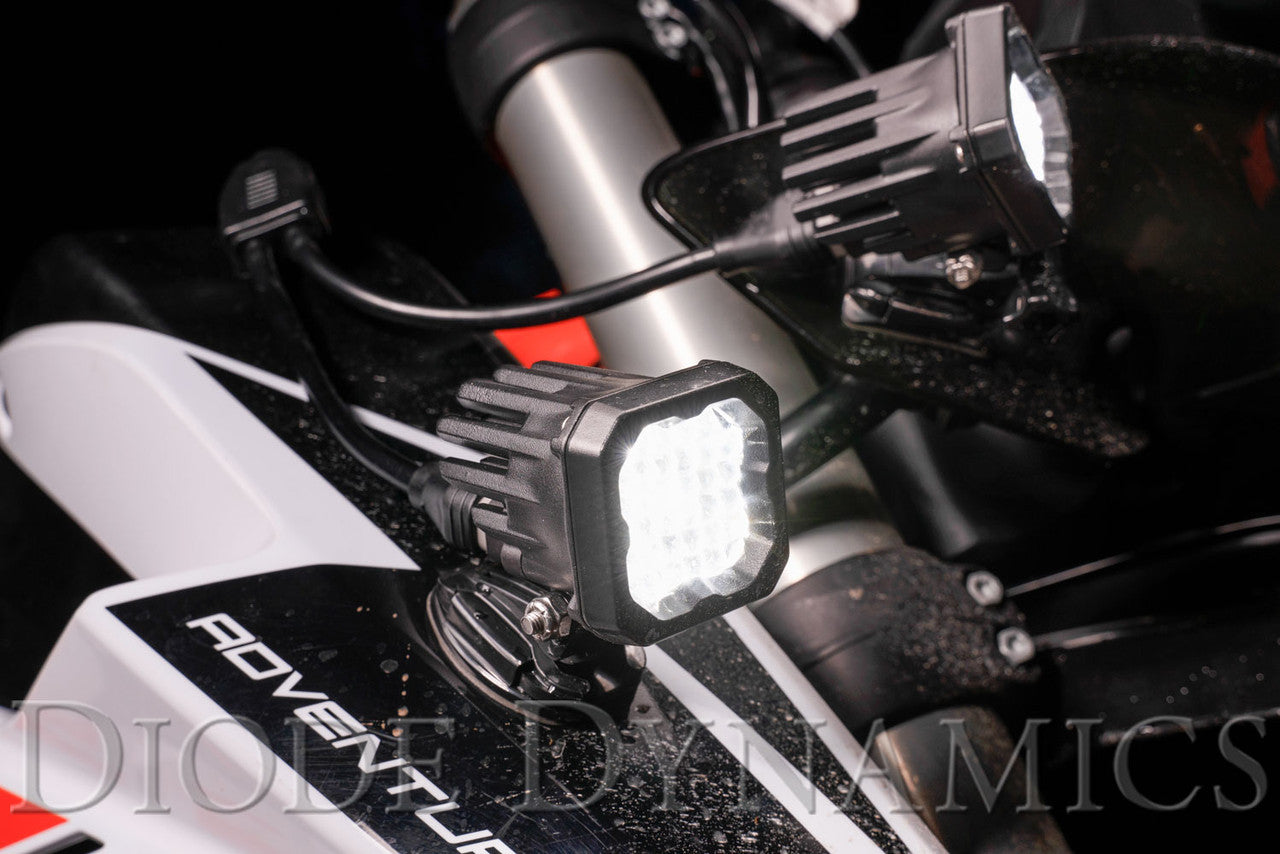 Diode Dynamics Stage Series C1 LED Pod Sport White Spot Standard BBL Each