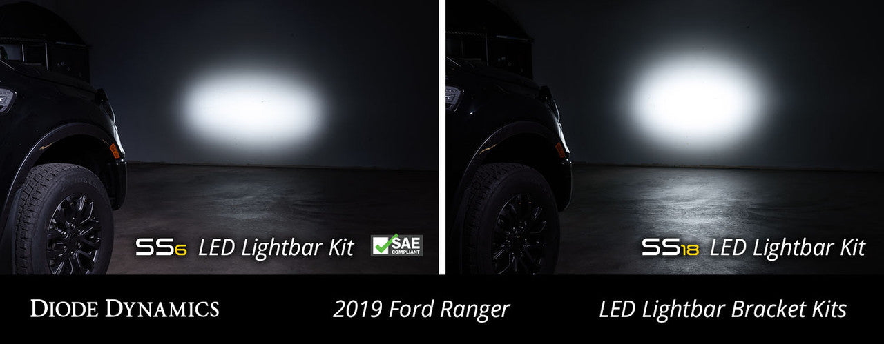 Diode Dynamics SS18 Bracket Kit for 2019-2021 Ford Ranger