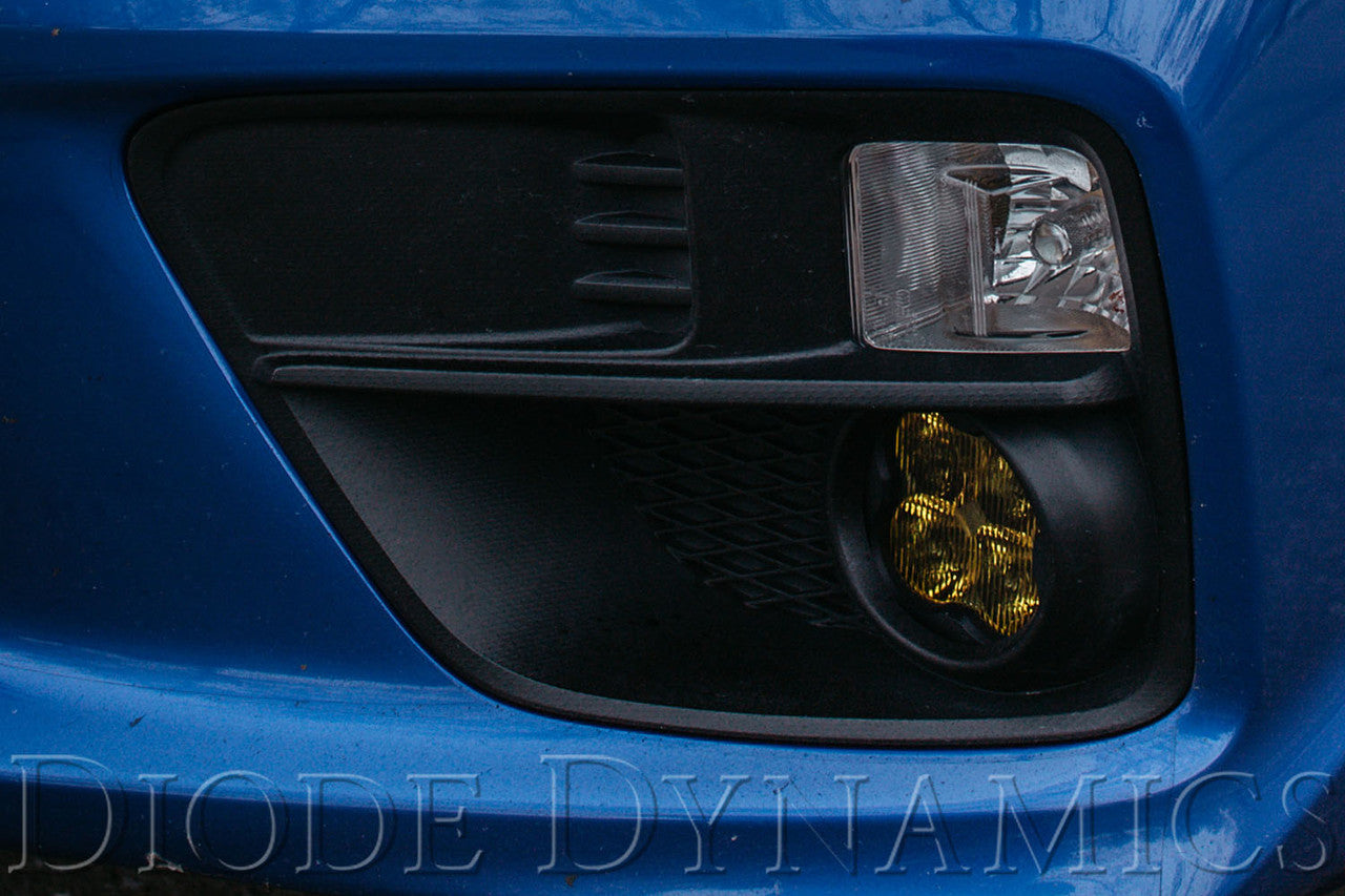Diode Dynamics SS3 LED Fog Light Kit for 2008-2009 Ford Taurus X Yellow SAE-DOT Fog Max